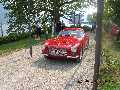 La Maserati nello splendido parco di Villa Erba sul Lago di Como